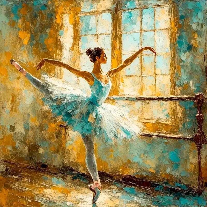 ballerina che balla puzzle online