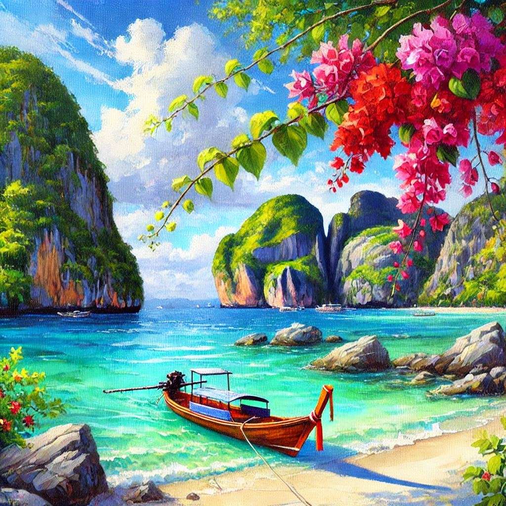 Thailand beach jigsaw puzzle online