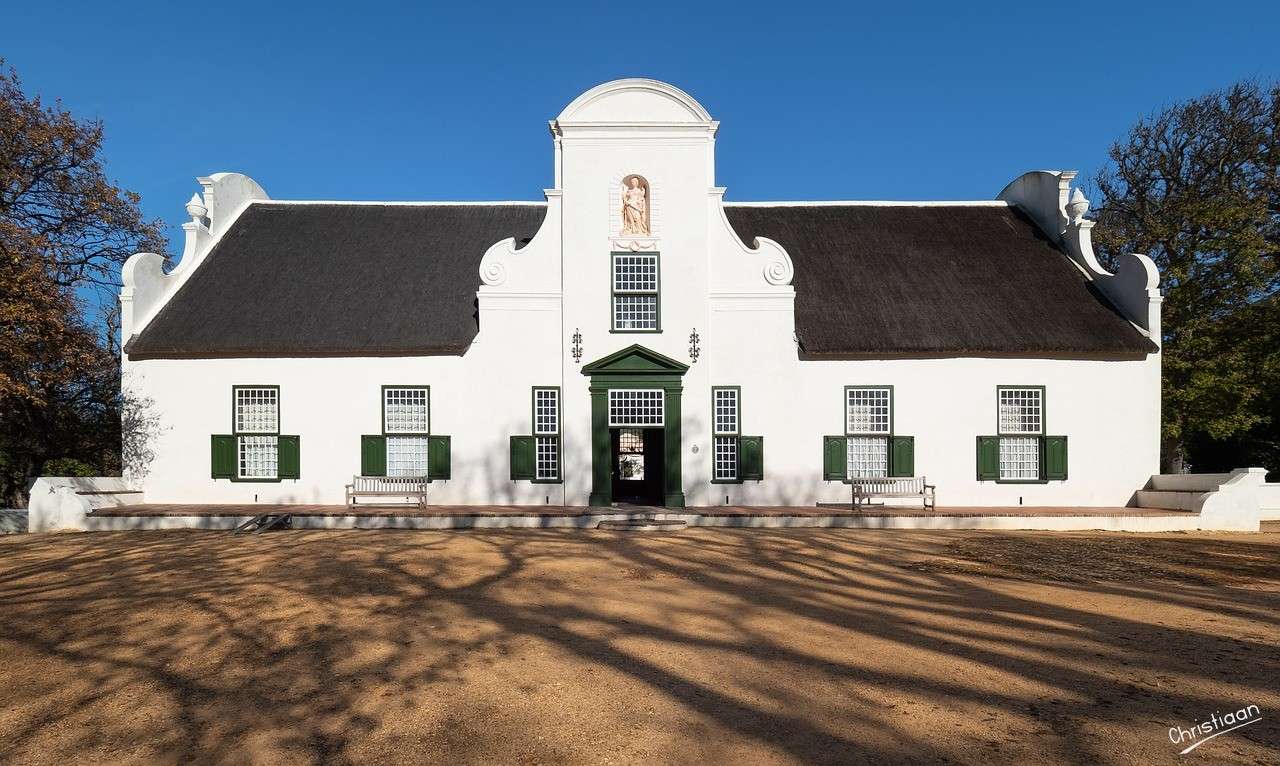 Groot Constantia, історичний виноробний маєток, пазл онлайн