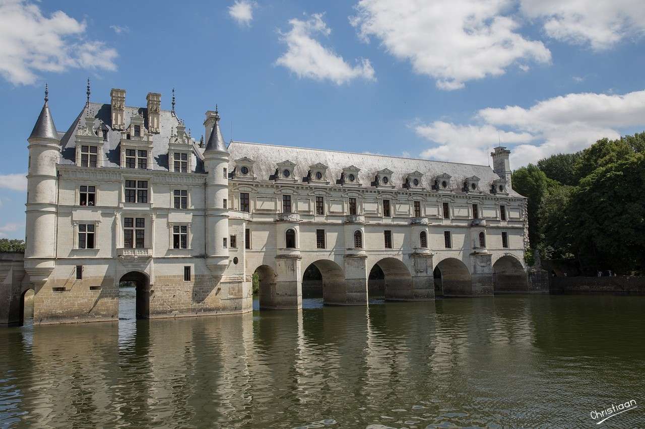 Castillo de Chenonceau. rompecabezas en línea