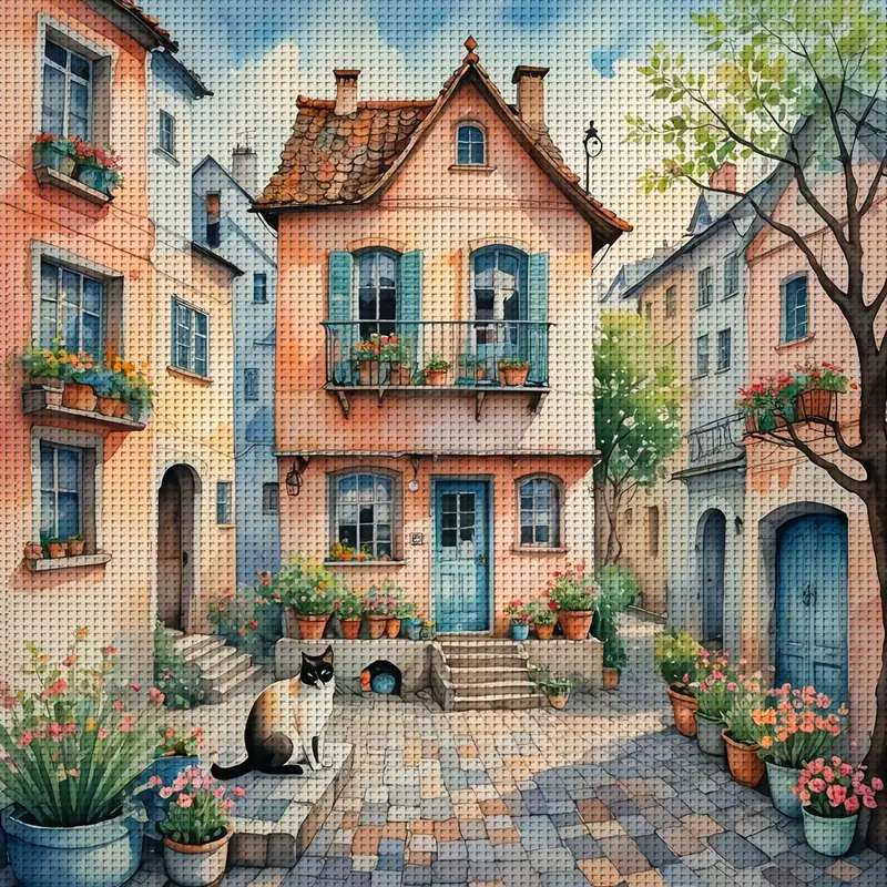 où est le chat ? puzzle en ligne