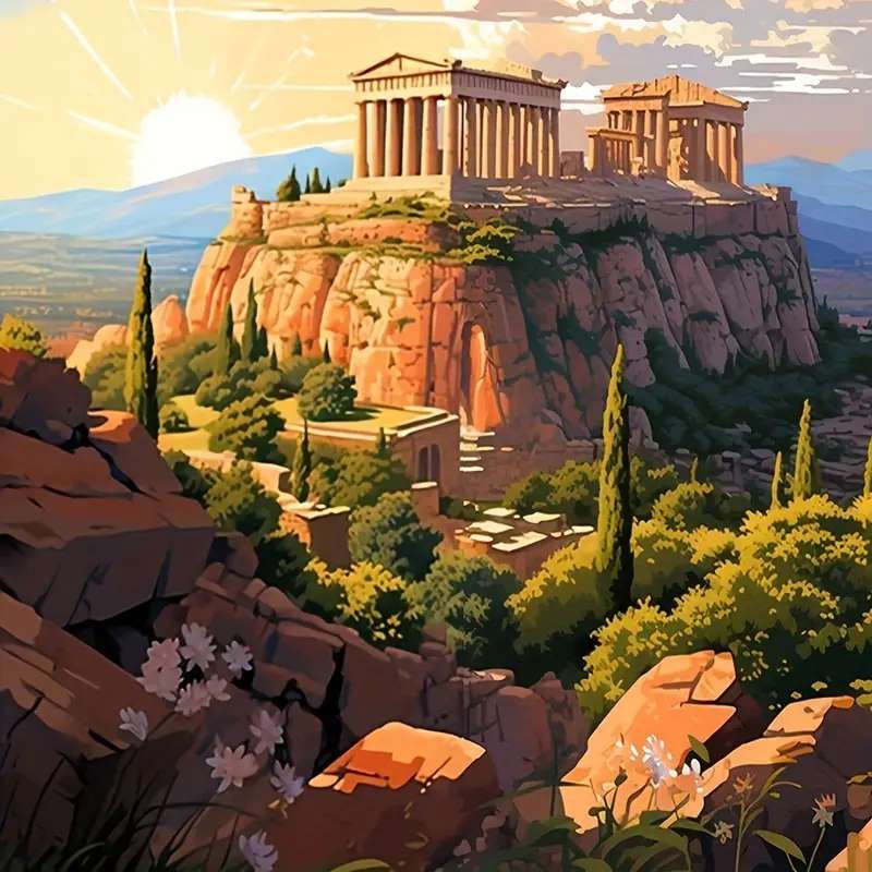 Acropole - Grèce puzzle en ligne