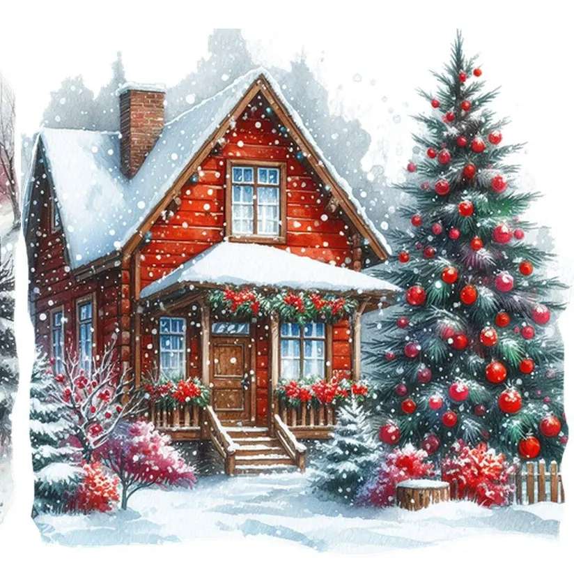 Auf Wiedersehen Weihnachten! Online-Puzzle