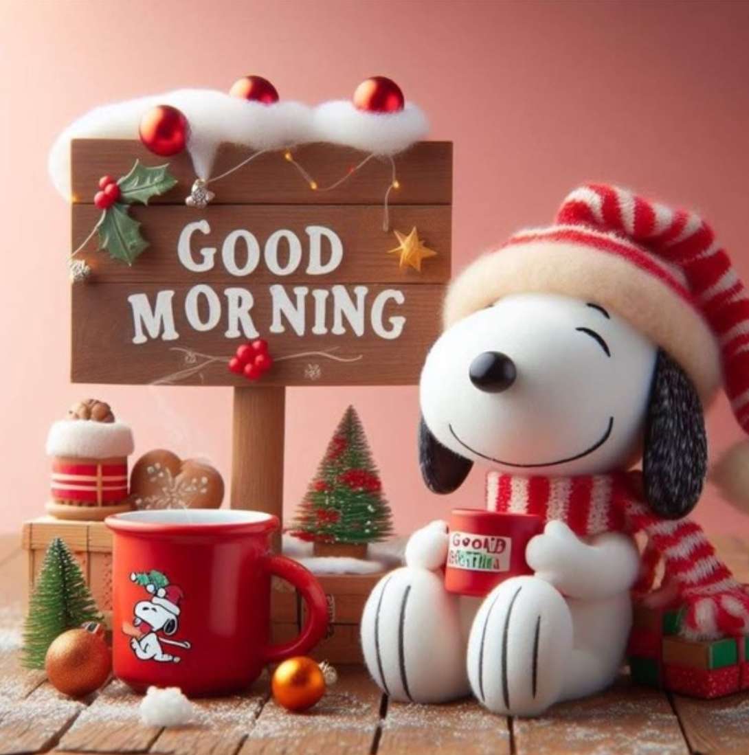 Snoopy Enjoys Hot Chocolate online puzzle