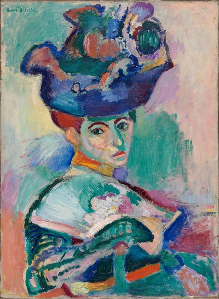 Femme au chapeau, Henri Matisse puzzle en ligne