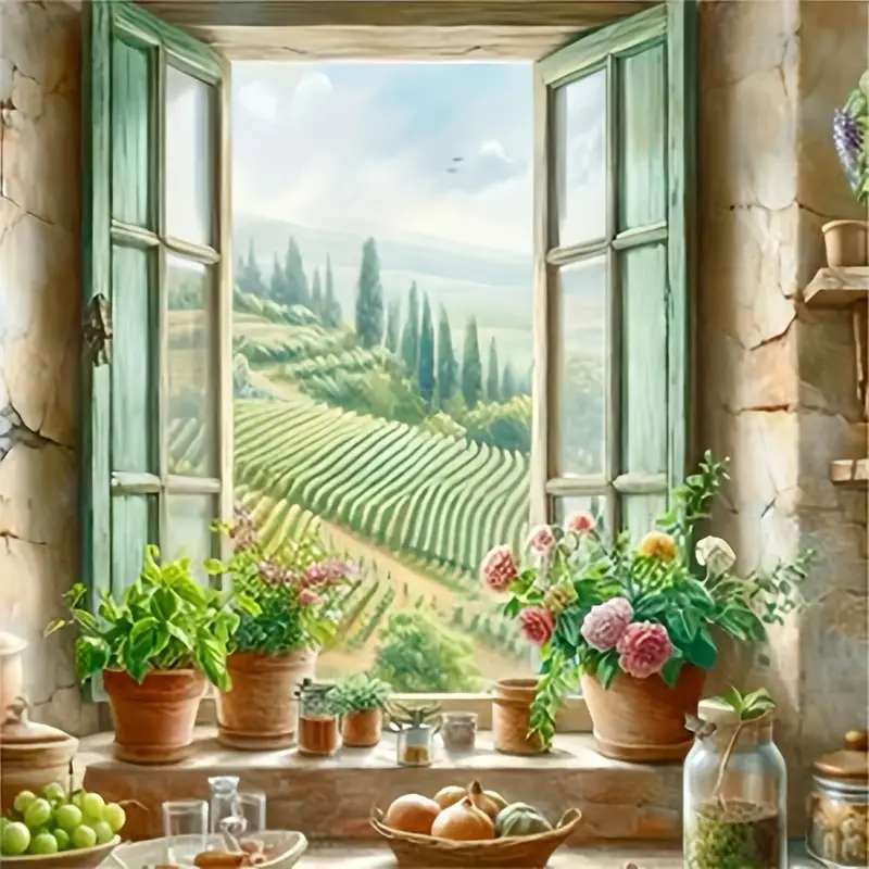 Tuscan landscape jigsaw puzzle online