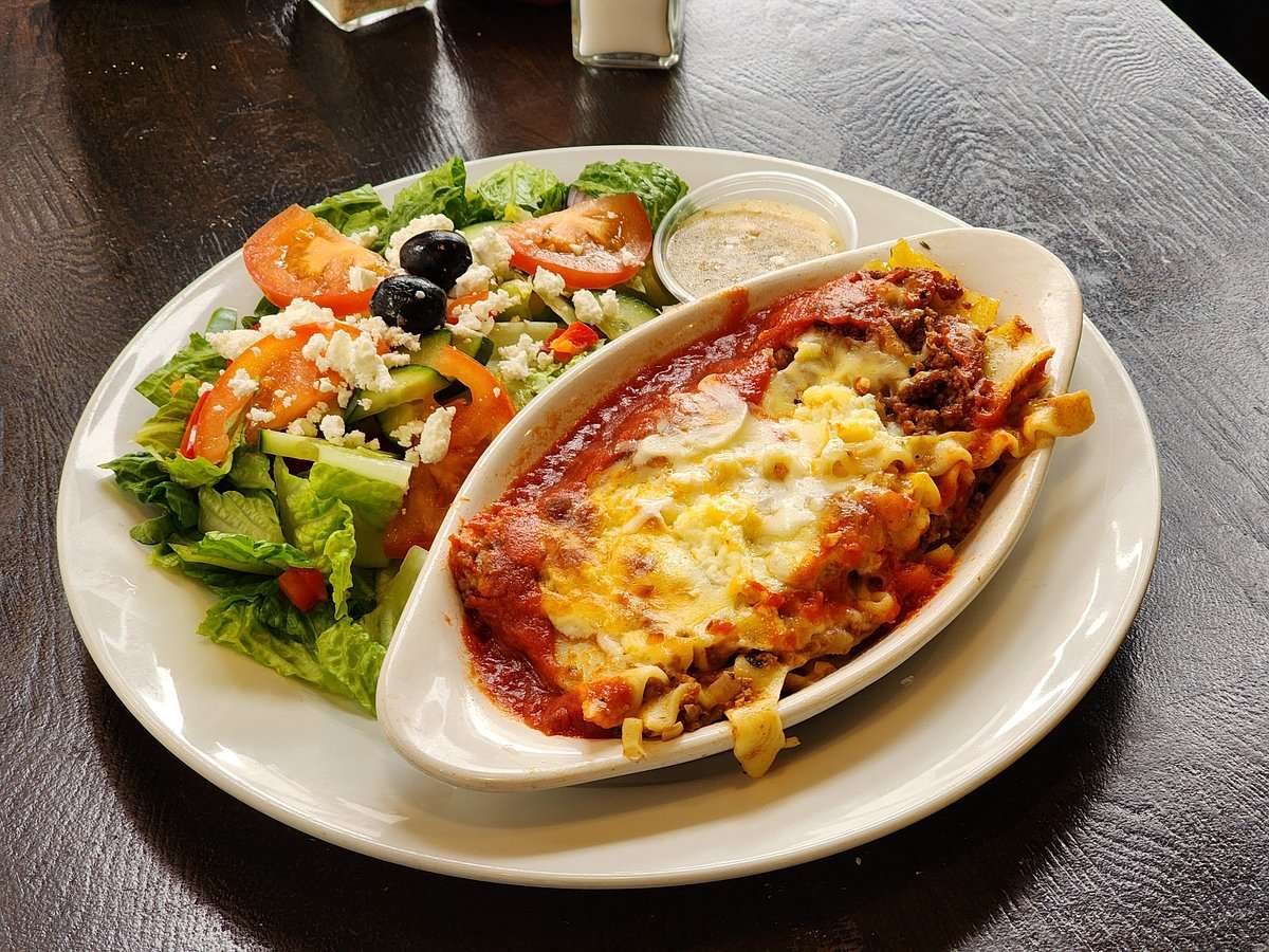 Tészta és saláta kirakós online