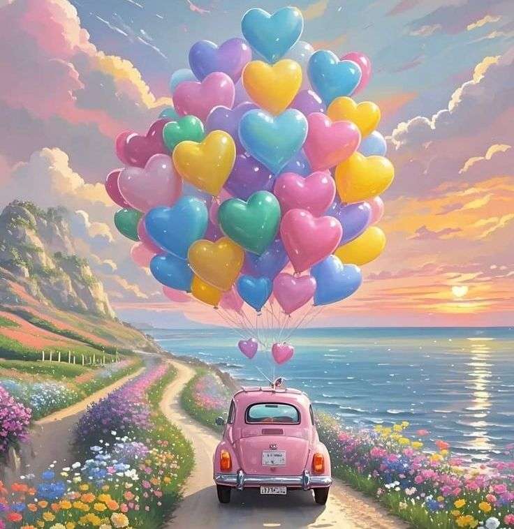 Uwielbiam to, że wisi w powietrzu puzzle online
