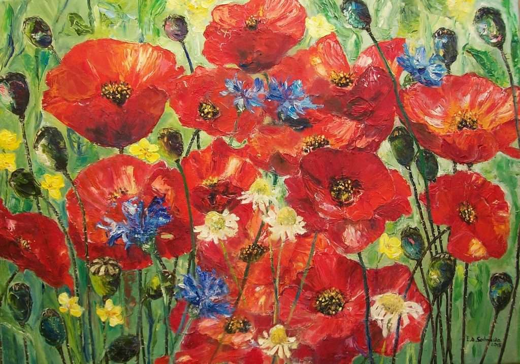 Fleurs polonaises puzzle en ligne