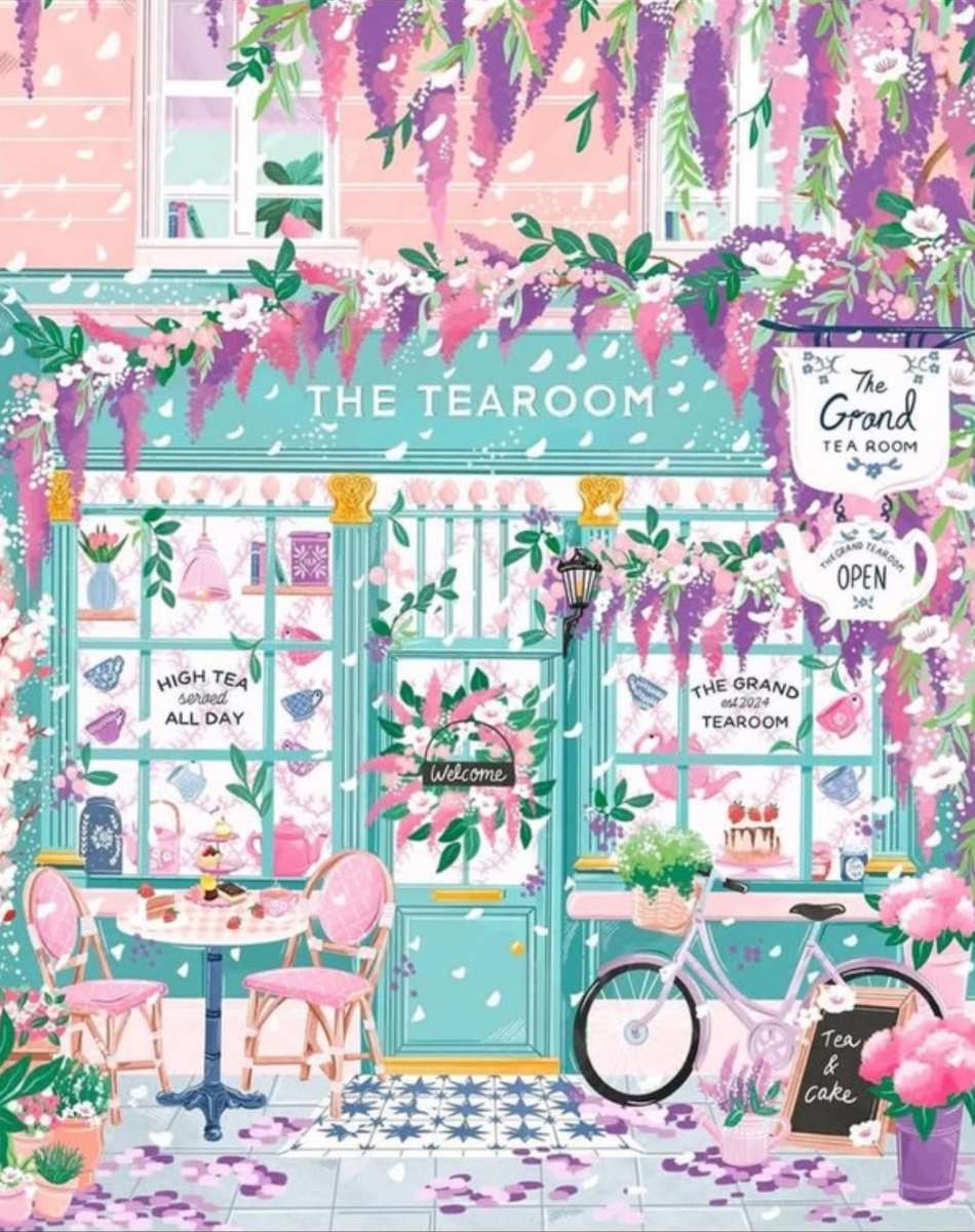 グランド ティー ルームを愛してください。 オンラインパズル