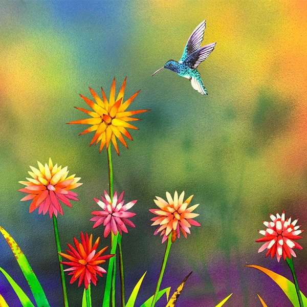 Inirid Flower online puzzle