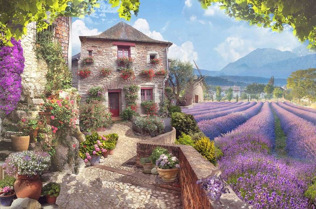 Lavanda puzzle online