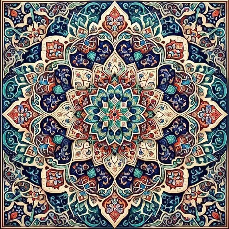 mandala oriental rompecabezas en línea