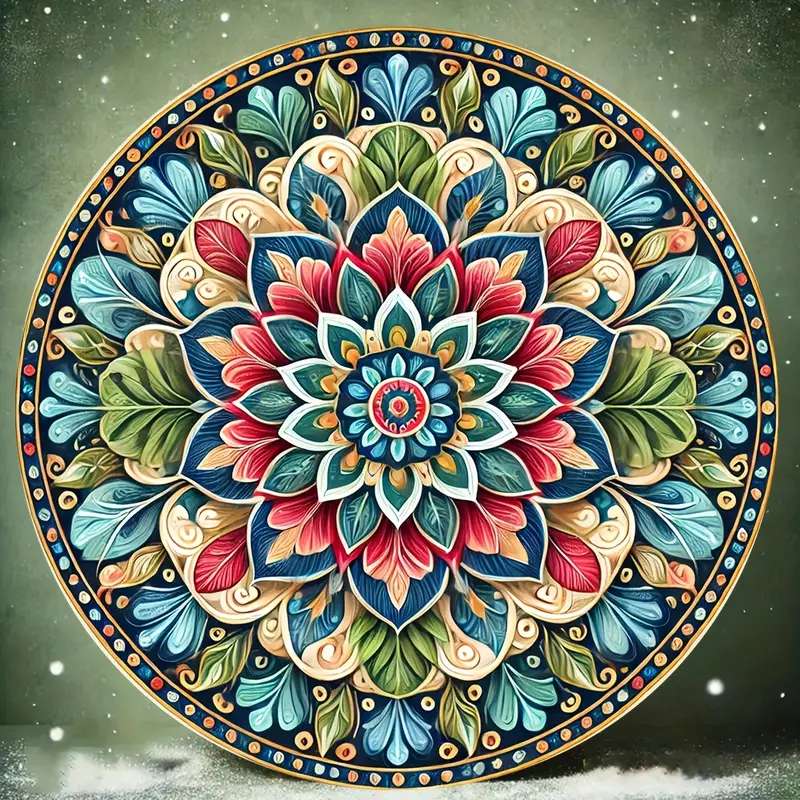Mandala colorata puzzle online
