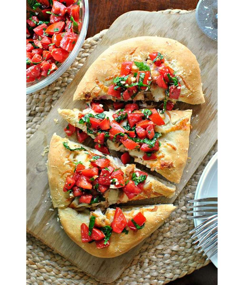 Bruschetta -brood legpuzzel online