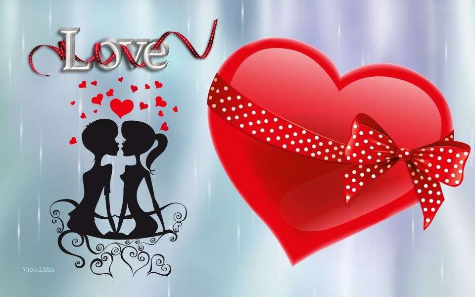 Amour. Saint Valentin puzzle en ligne