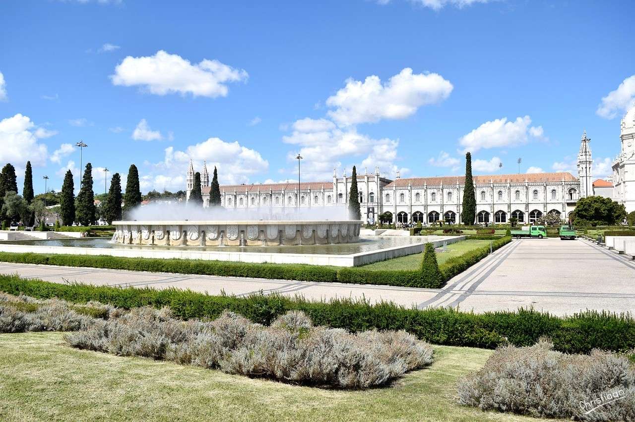 Portugal, Lissabon, Kasteel. legpuzzel online