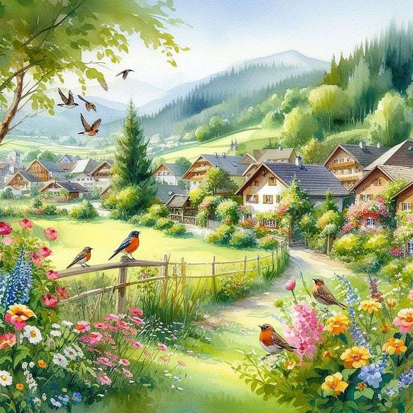 Studiuj naturę, kochaj naturę, pozostań blisko przyrody puzzle online