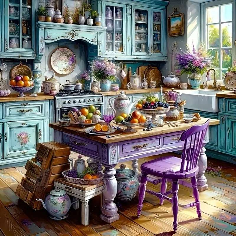 rustieke keuken online puzzel
