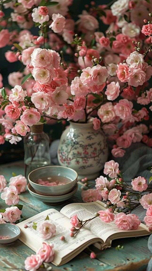 dozens of pink rose puzzle online