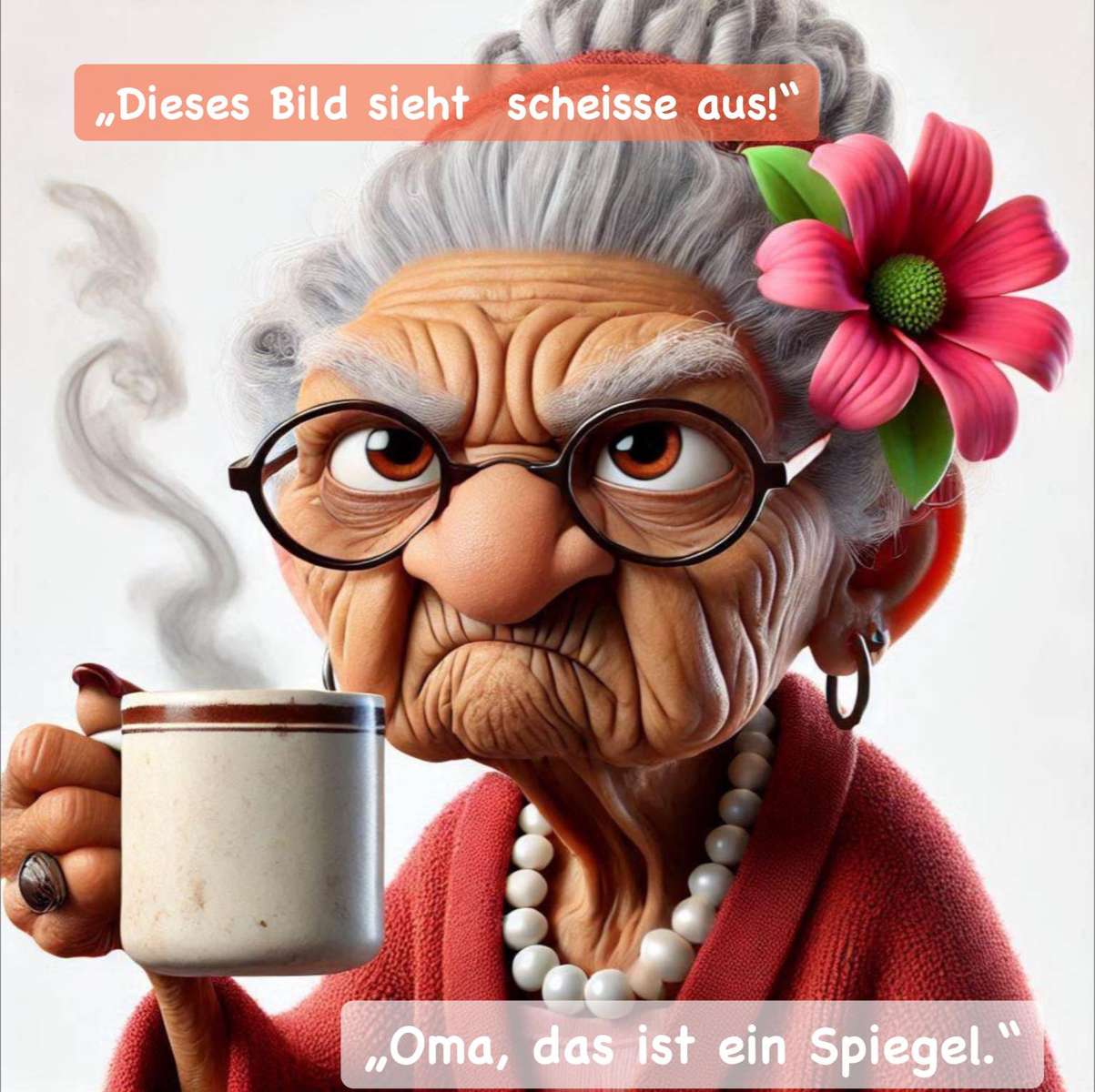 „To zdjęcie wygląda jak gówno!” puzzle online