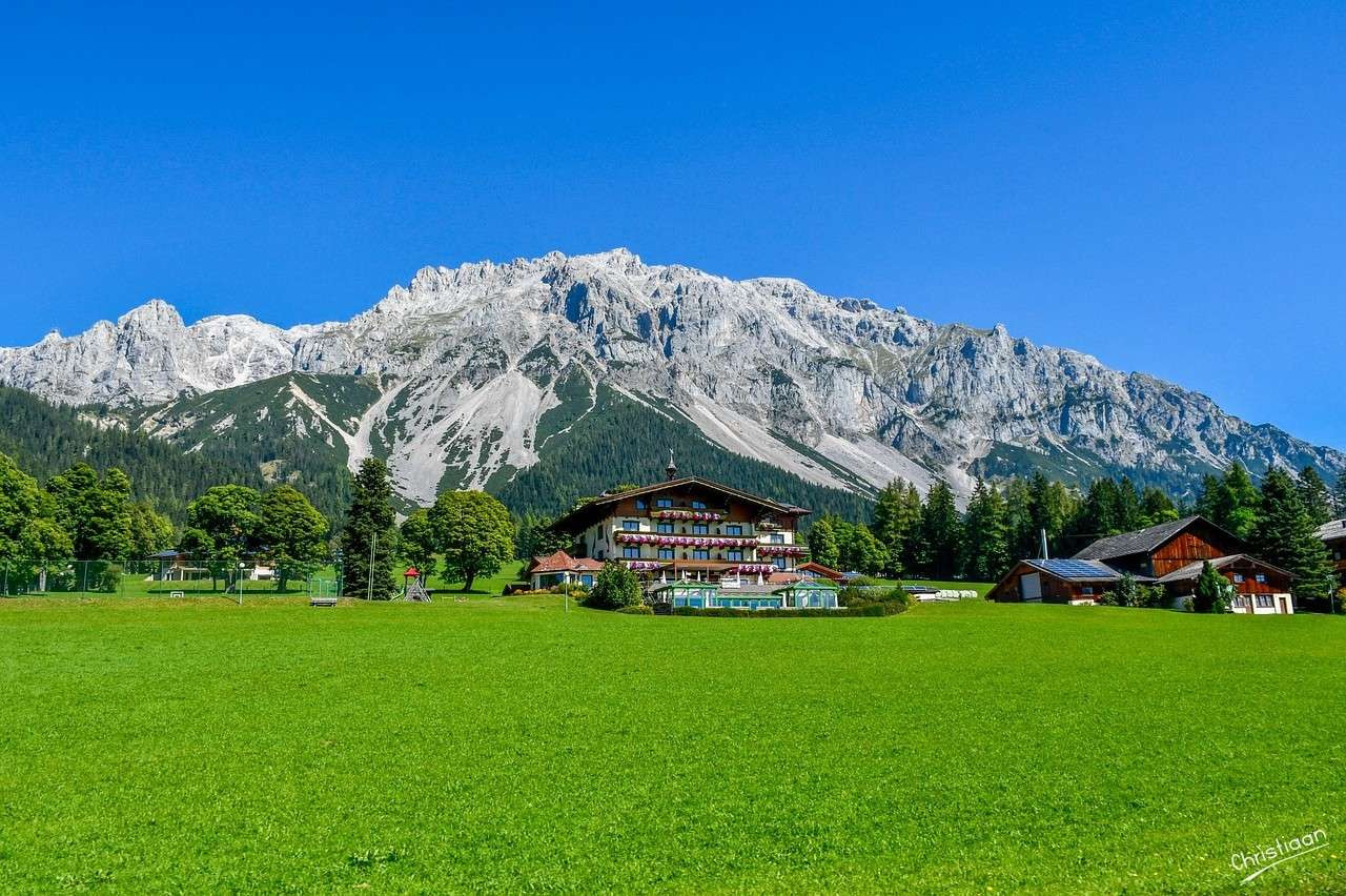 Dachstein, Alpy, Natura. puzzle online