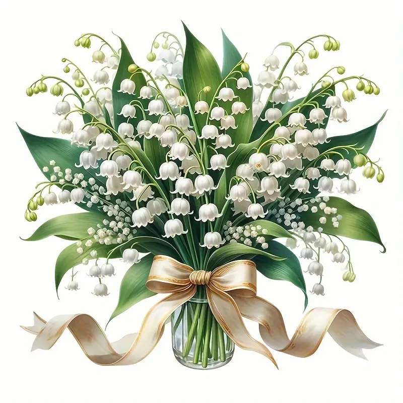 Un bouquet di giglio della foresta della valle puzzle online