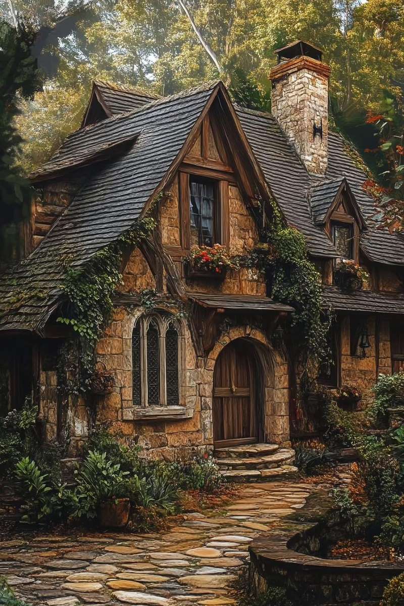 rustiek huis legpuzzel online
