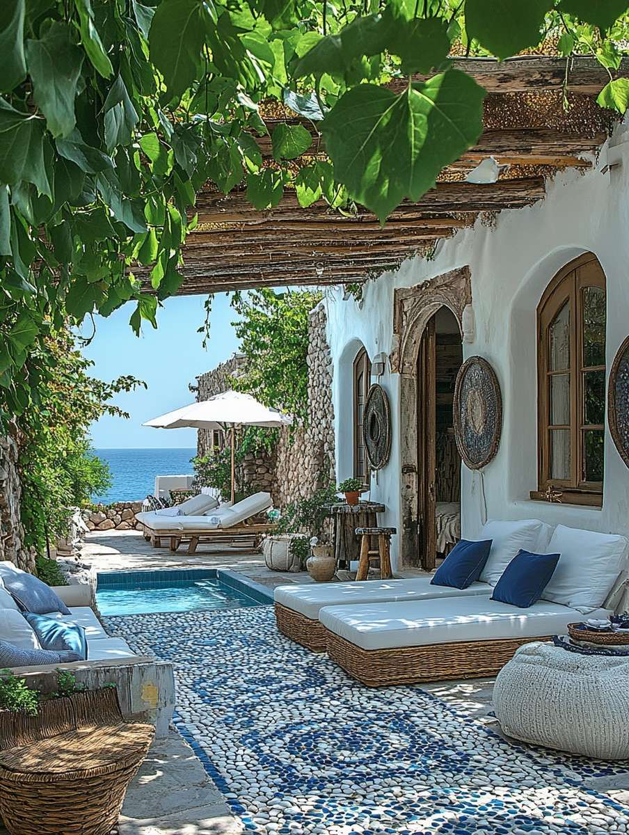 Letnie patio puzzle online