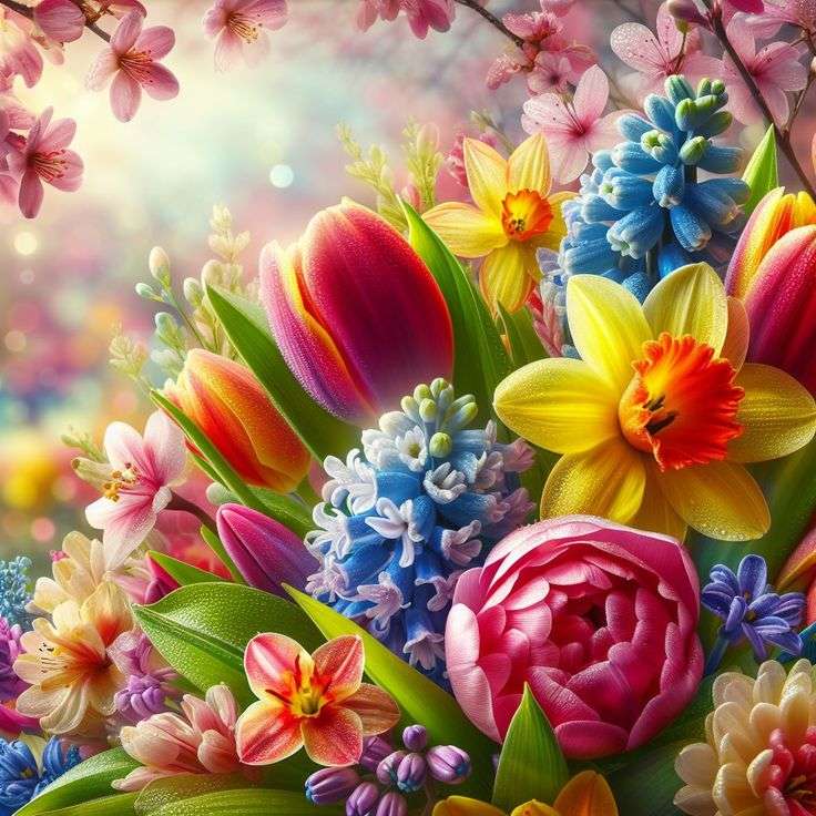 Где цветут цветы, тоже надежда онлайн-пазл