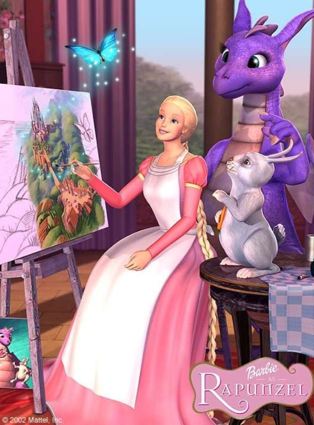 バービーラプンツェル オンラインパズル