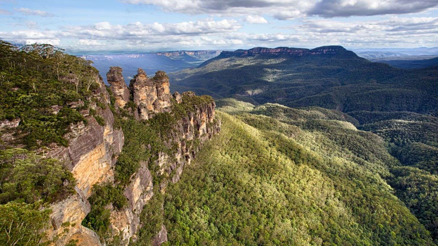 Blue mountains australia online puzzle