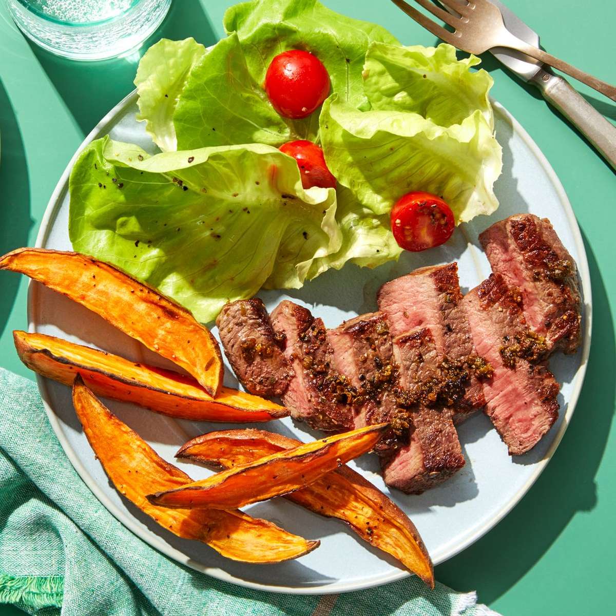 Plato de carne rompecabezas en línea