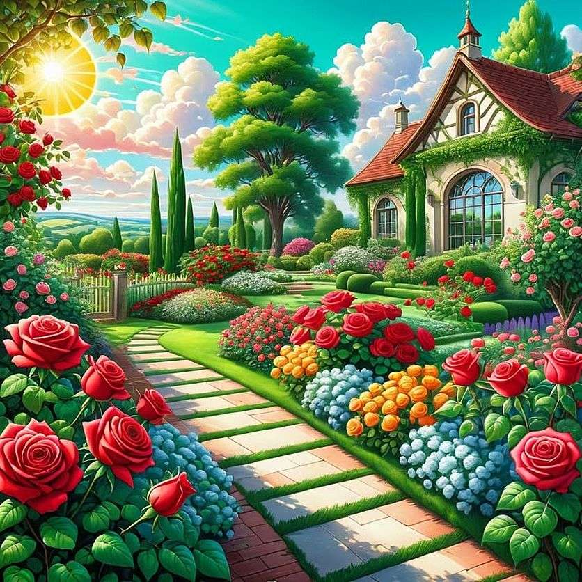 Nadeszła piękna wiosna puzzle online