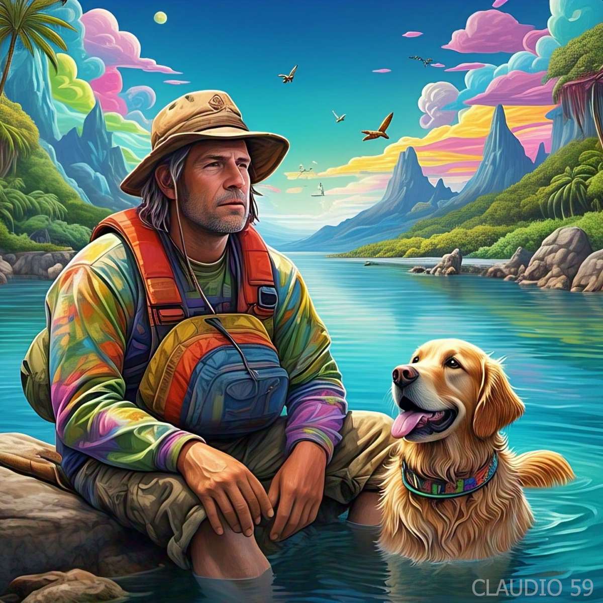 休息。 ジグソーパズルオンライン