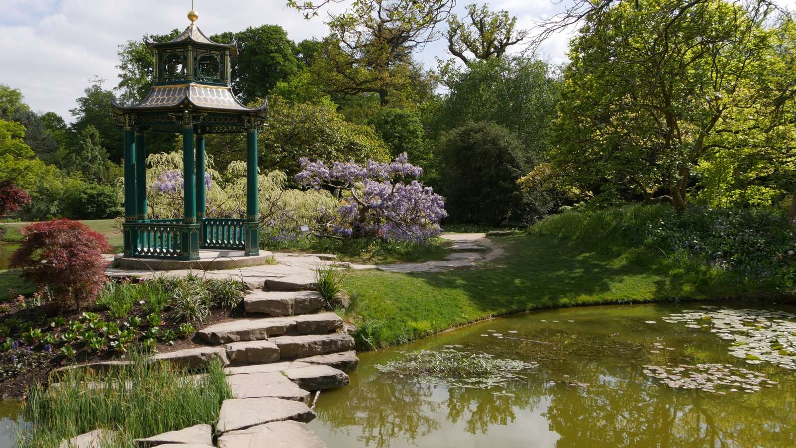 Clived Wassergarten Puzzlespiel online