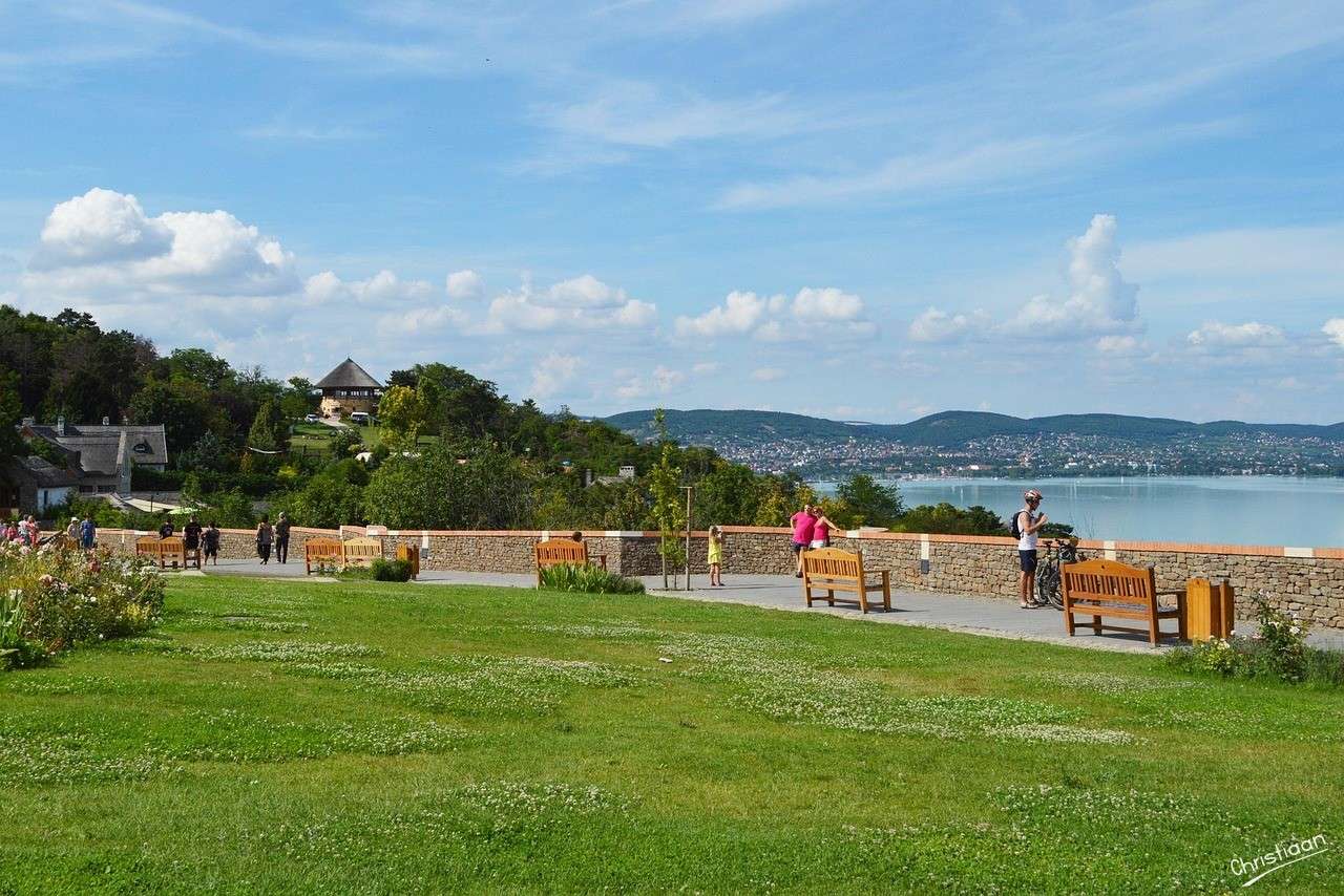 Der Balatonsee, Natur, Tihany. Online-Puzzle