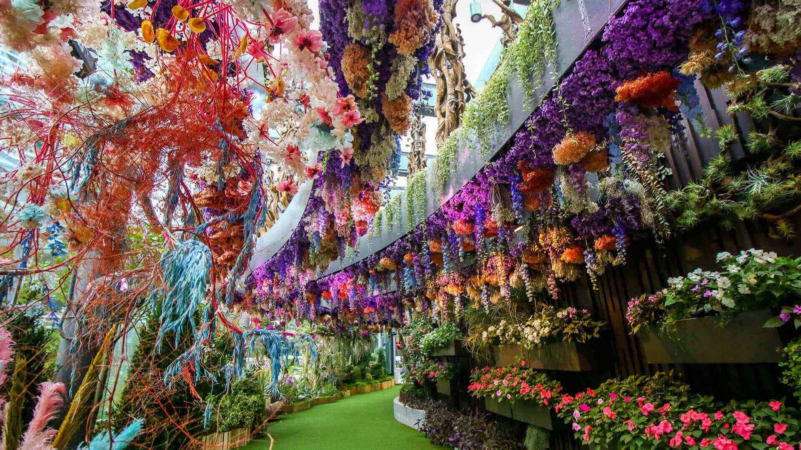Botanische Garten Besucherattraktion Puzzlespiel online