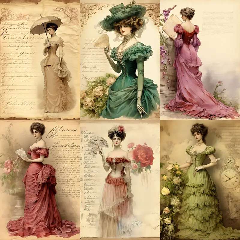 ボールドレスのファッショナブルな女性 オンラインパズル