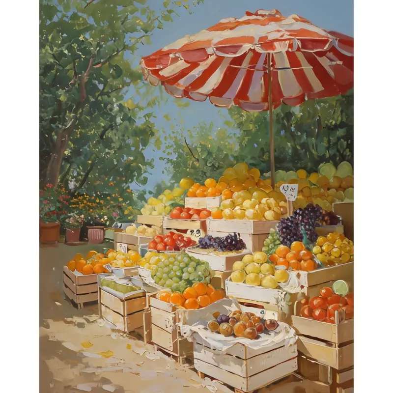 Много плодове за продажба онлайн пъзел