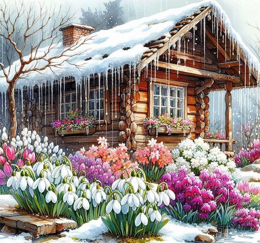 冬の花 ジグソーパズルオンライン