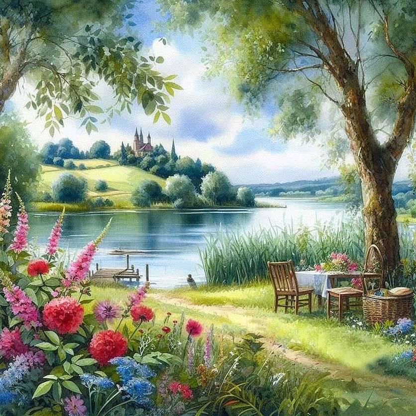 Natura zawsze nosi kolory ducha puzzle online