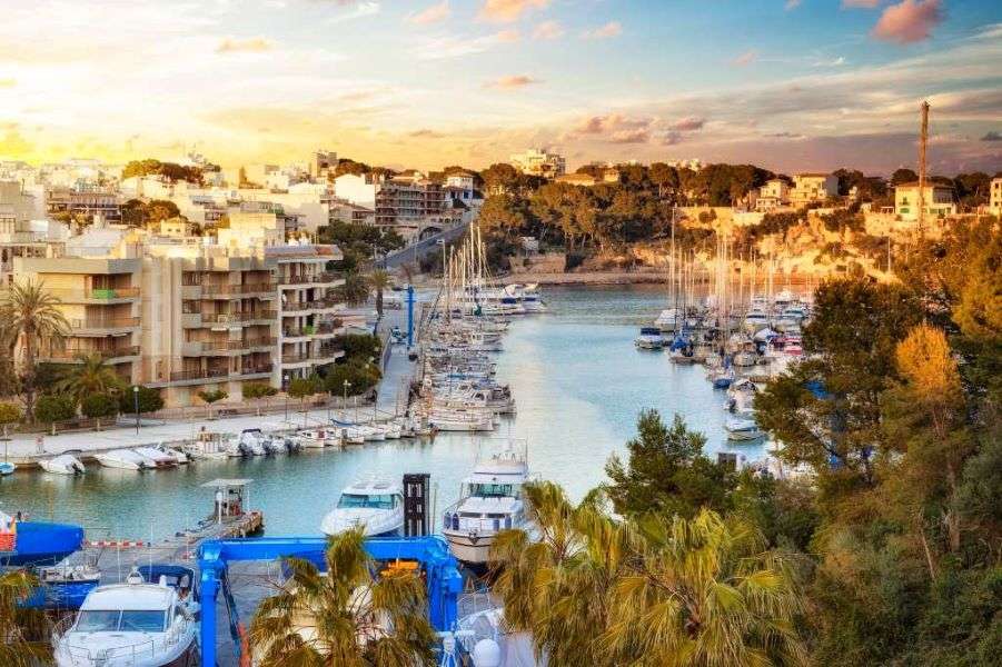 Żaglowce na Majorce puzzle online