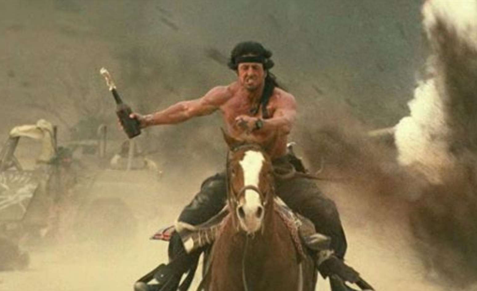 Sylvester Stallone Rambo III オンラインパズル