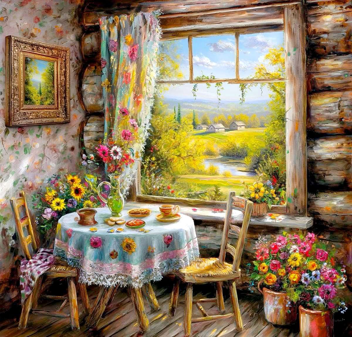 Kolor puzzle online