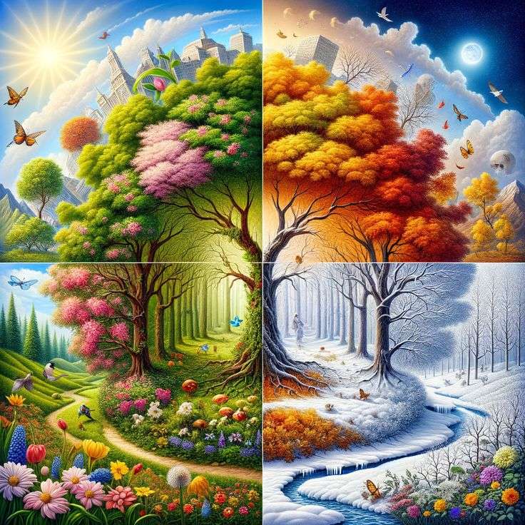 Seizoenen! online puzzel