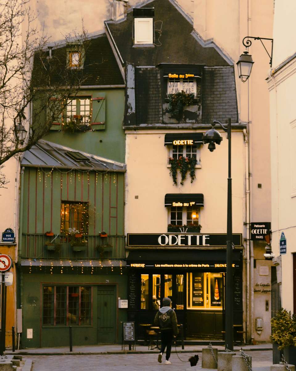 Rue Galande, Paris Puzzlespiel online