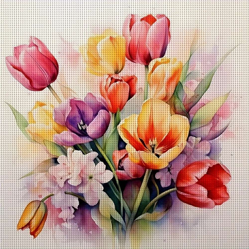 Tulipas já estão florescendo puzzle online