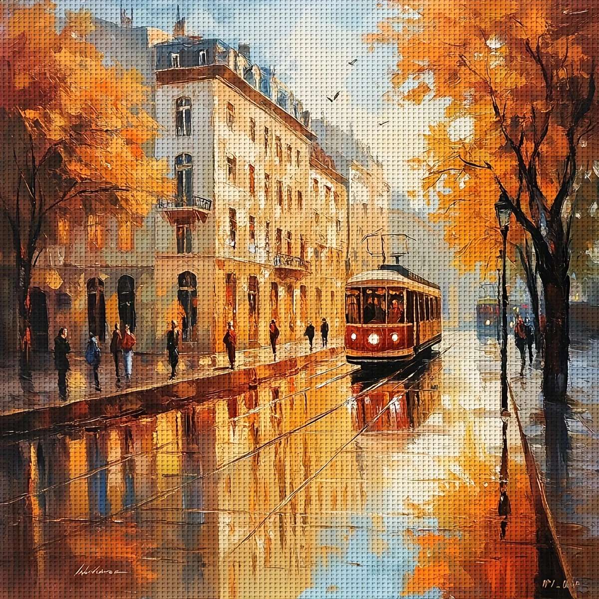 都市の風景 オンラインパズル