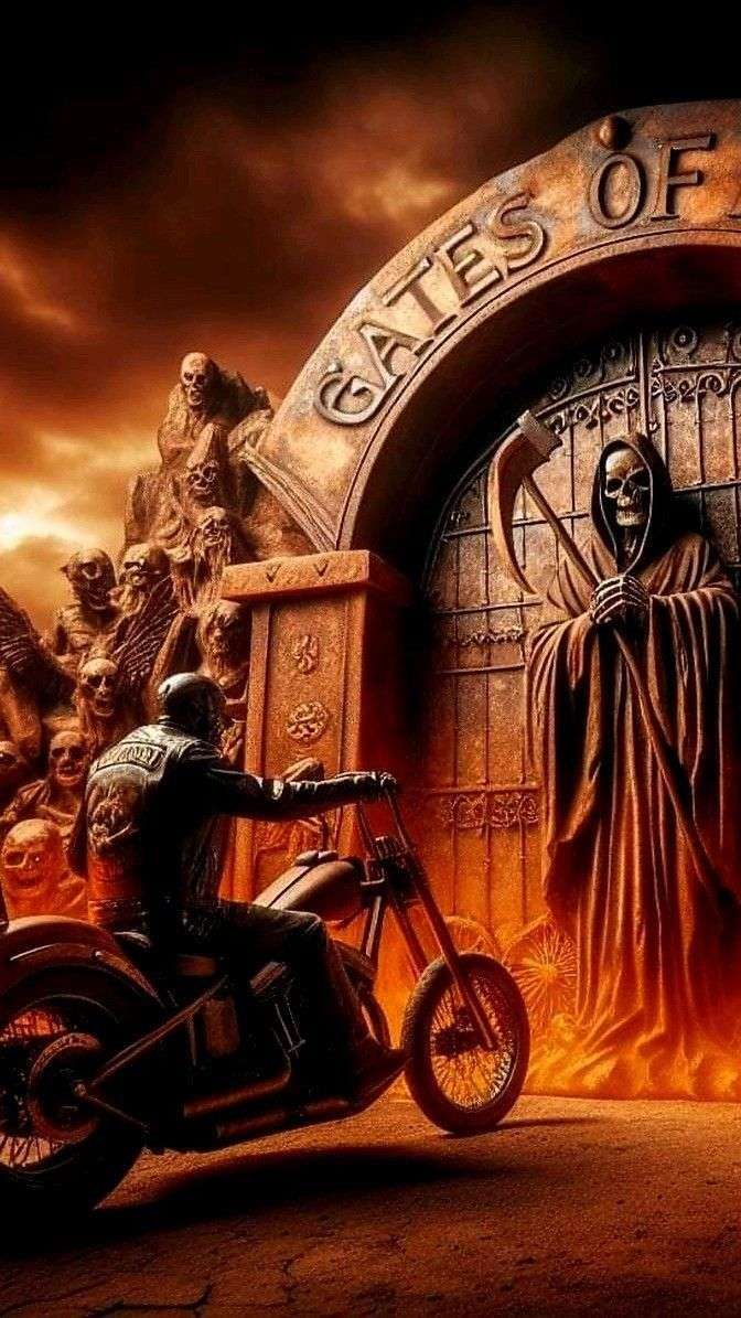Motocyklista puzzle online